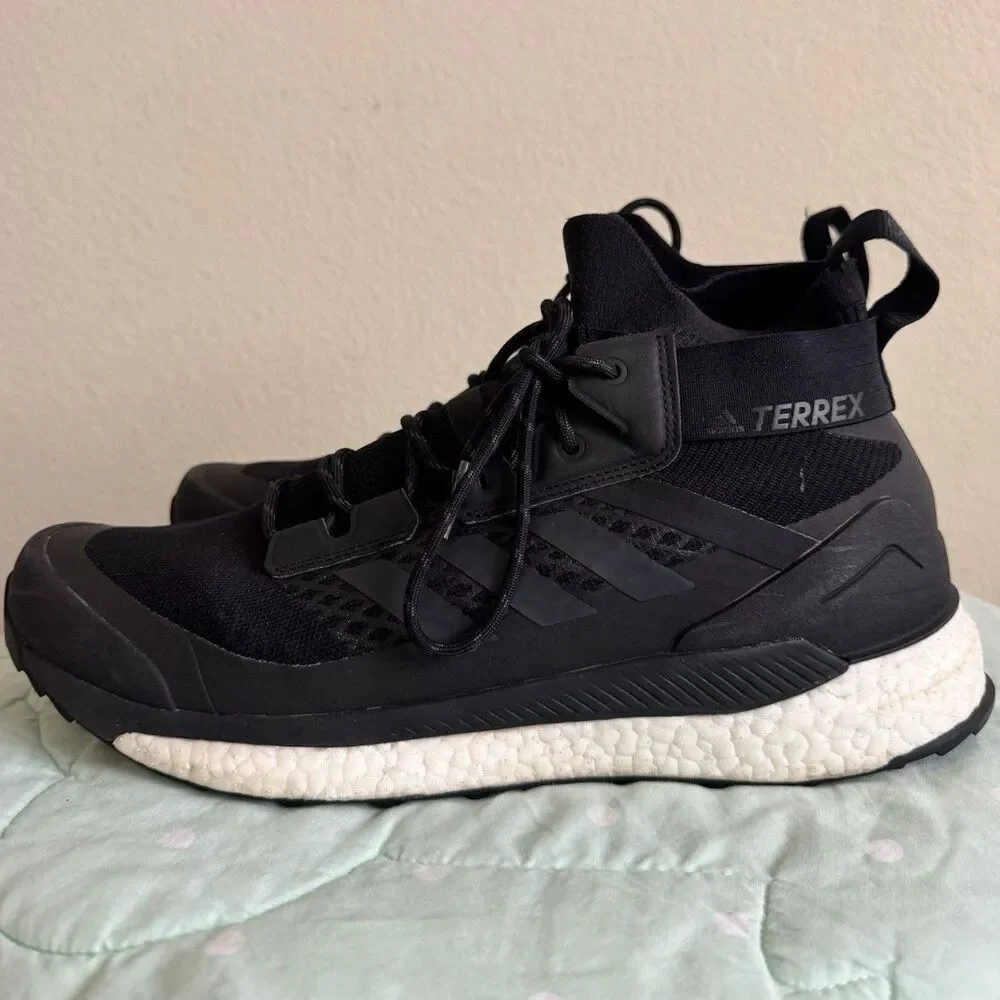 adidas Terrex Black Trail/Hiking Shoes US 12.5 Medium Continental Sole